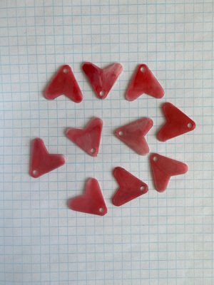 Large Tail for Spoonbait &ndash; 1 package of 10 pieces