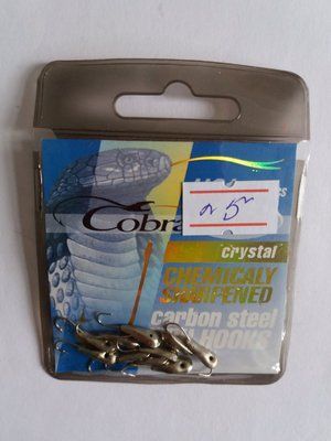 Lead Ice Fishing Lure "COBRA" No. 5 - 1 package of 10 pieces