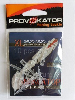 Фіксатор для гачків 2/0 3/0 4/0 5/0 - 1 упаковка - 10 штук