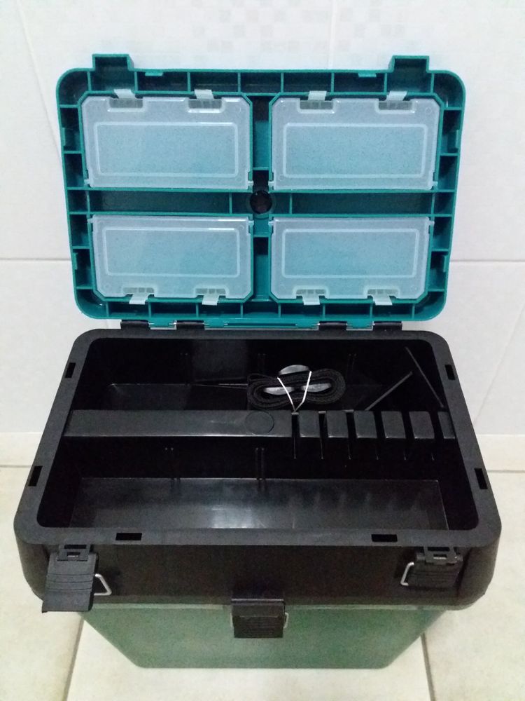 Plastic Tackle Box for Ice Fishing