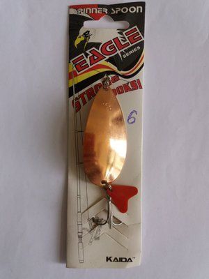 EAGLE Oscillating Spoon No. 6 weight 16 grams Colour COPPER