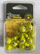 AKARA Jig Head 1/0 weight 12 grams B-91751 Colour YELLOW - 1 package of 10 pieces