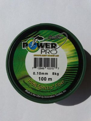 Шнур Power Pro діаметр 0,10 мм 100 м