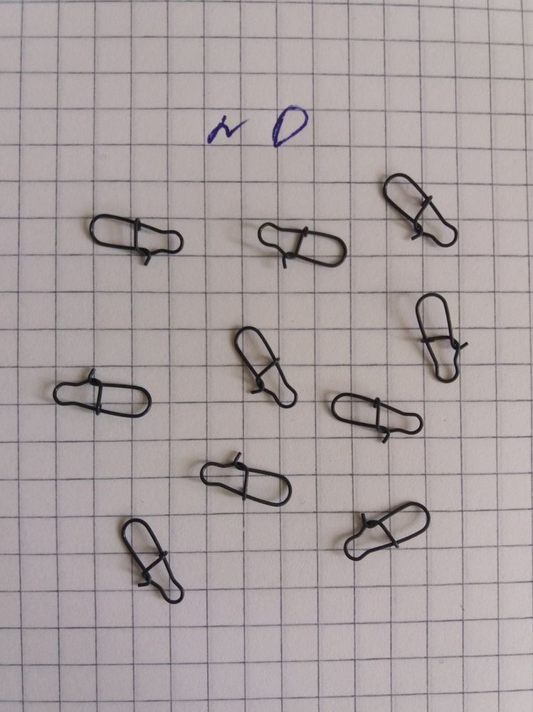 Застібка американка № 0 - 1 упаковка - 10 штук