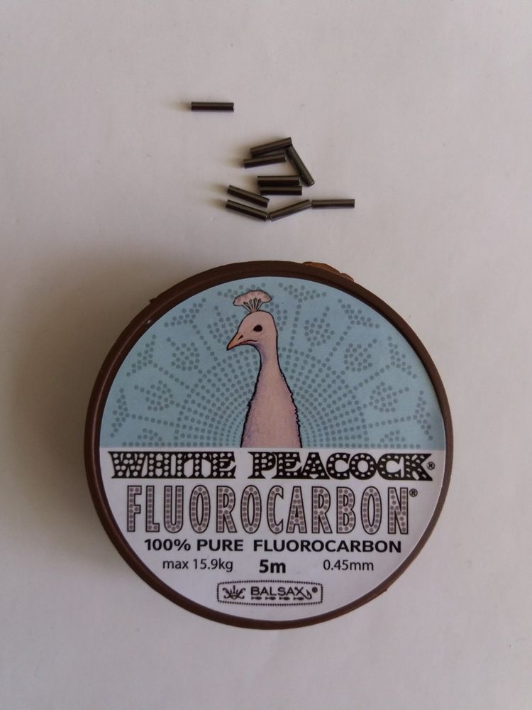 WHITE PEACOCK Leader Line Fluorcarbon Diameter 0.45 mm 5 m