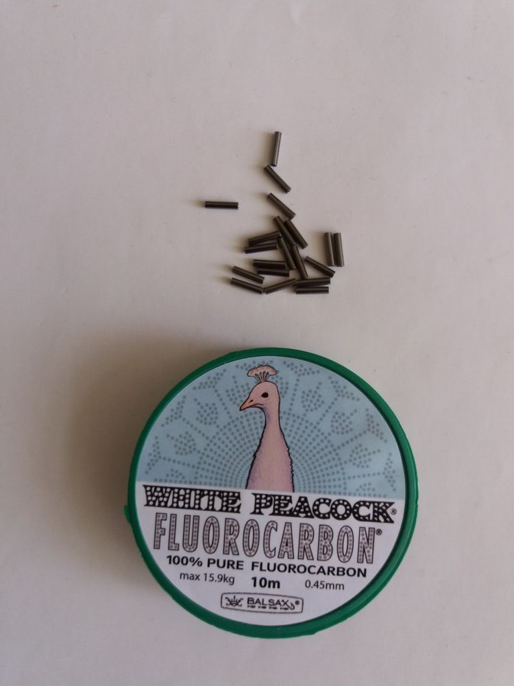 WHITE PEACOCK Leader Line Fluorcarbon Diameter 0.45 mm 10 m