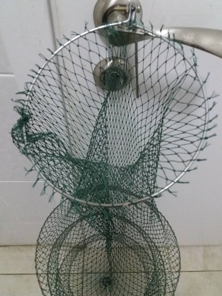 Green Fishing Keep Net 3 Rings