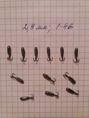 Teufel Wolfram Eisangelk&ouml;der 2,9 mm 0,6 Gramm NICKEL-Farbe