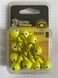 AKARA Jig Head 1/0 weight 12 grams B-91751 Colour YELLOW - 1 package of 10 pieces