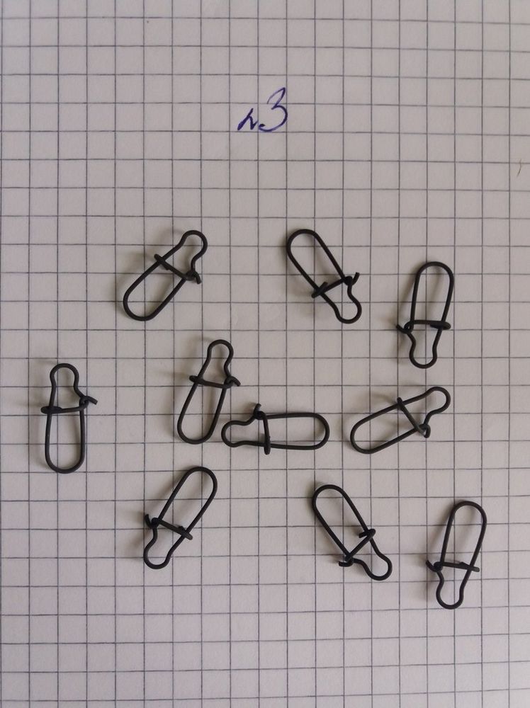 Застібка американка № 3 - 1 упаковка - 10 штук