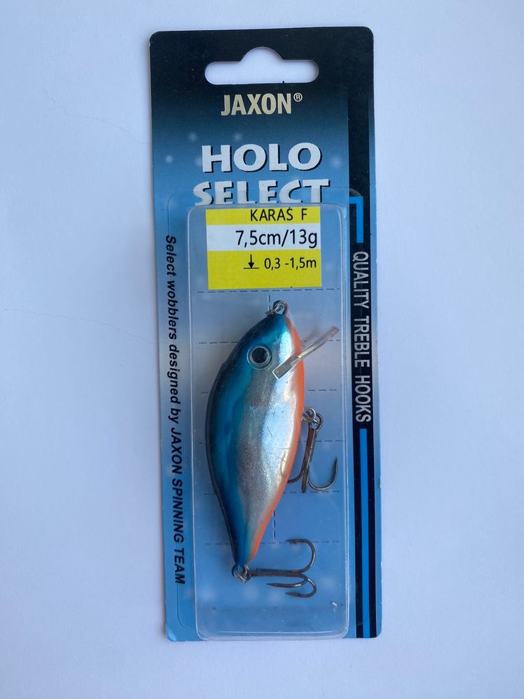 Wobbler JAXON Länge 7,5 cm Gewicht 13 Gramm Tauchtiefe 0,3-1,5 m KARAS F