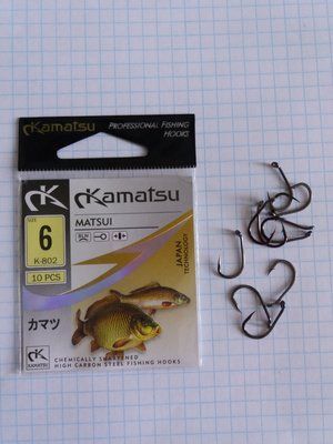 KAMATSU Haken Nr. 6 K-802 - 1 Paket mit 10 St&uuml;ck