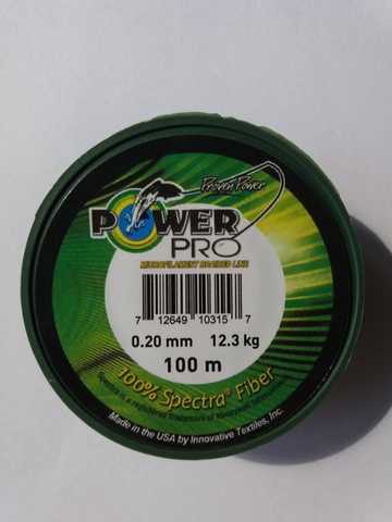Power Pro Braided Fishing Line Diameter 0.20 mm 100 m - Wholesale Store of  Fishing Tackles