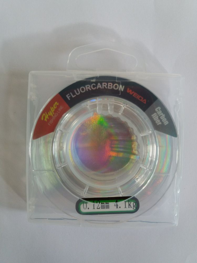 WEIDA Fluorocarbon Angelschnur Durchmesser 0,12 mm 30 m