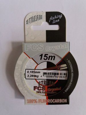 STREAM Angelschnur Durchmesser 0,185 mm 25 m