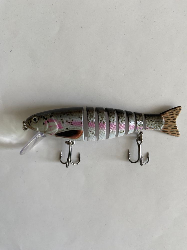 Multi-sectional SWIMBAIT Wobbler for Pike Fishing 17 grams