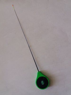Carbon Ice Fishing Rod "Drop" GREEN Colour