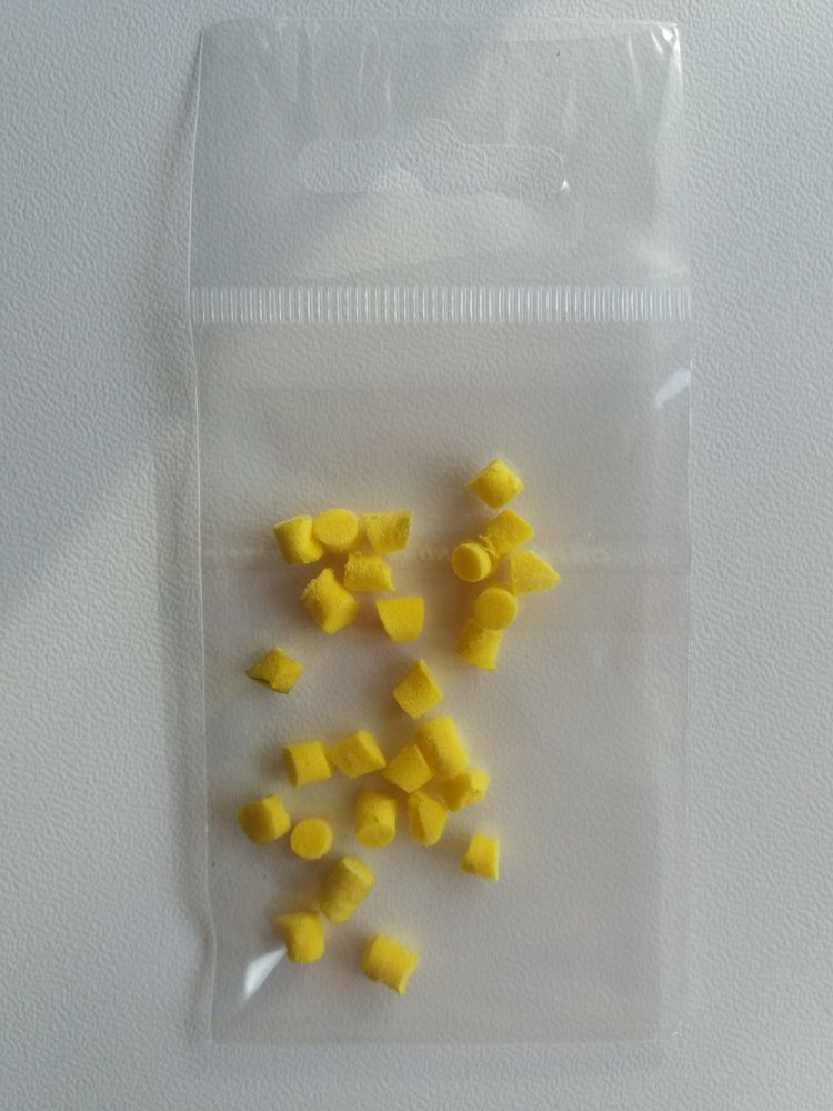 Small Yellow "Slippers" - 1 package