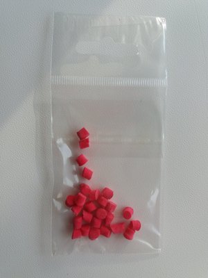 Капці маленькі червоні - 1 упаковка