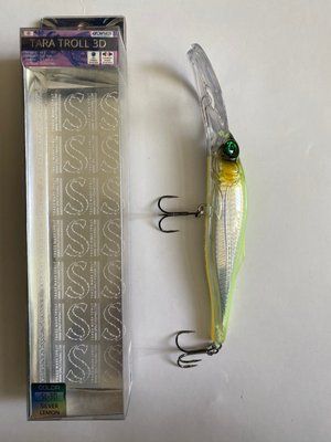 TARA TROLL 3D Wobbler Length 13.7 cm Weight 44 grams Depth 4.5 - 6.0 m Action FLOATING