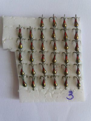 Brass Devil Ice Fishing Lure No. 3