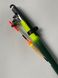 GOOD LUCKFiberglass Fishing Rod with Guides 4 m Test 80-120 grams (Metal reel with trigger) Rigged and Ready