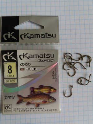 KAMATSU Hooks No. 8 K-014 - 1 package of 10 pieces