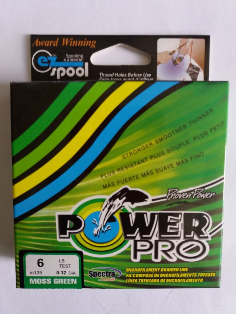 Power Pro Braided Fishing Line Diameter 0.12 mm 135 m