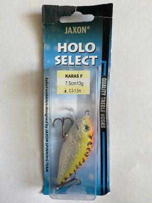 Wobbler JAXON Length 7.5 cm Weight 13 grams Depth 0.3-1.5 m KARAS F