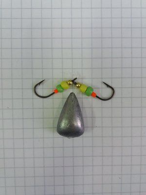 Ice Lead Egg with Beads