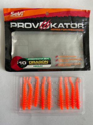 Силіконовий дракон PROVOKATOR їстівний - 1 упаковка - 10 штук