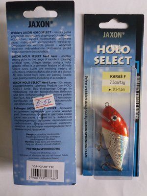 Воблер JAXON 7,5 см 13 грамів 0,3-1,5 м VJ-KA8FTR