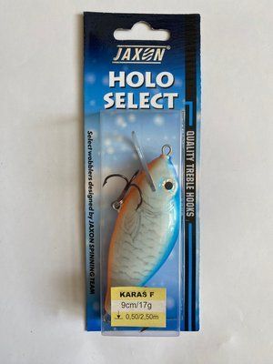 Wobbler JAXON Length 9 cm Weight 17 grams Depth 0.5-2.5 m KARAS F