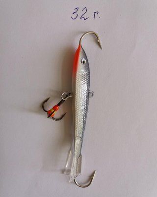 Balansir Ice Fishing Lure with Treble Hook 32 grams