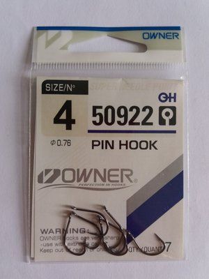 OWNER Haken Nr. 4 50922 - 1 Paket mit 7 St&uuml;ck