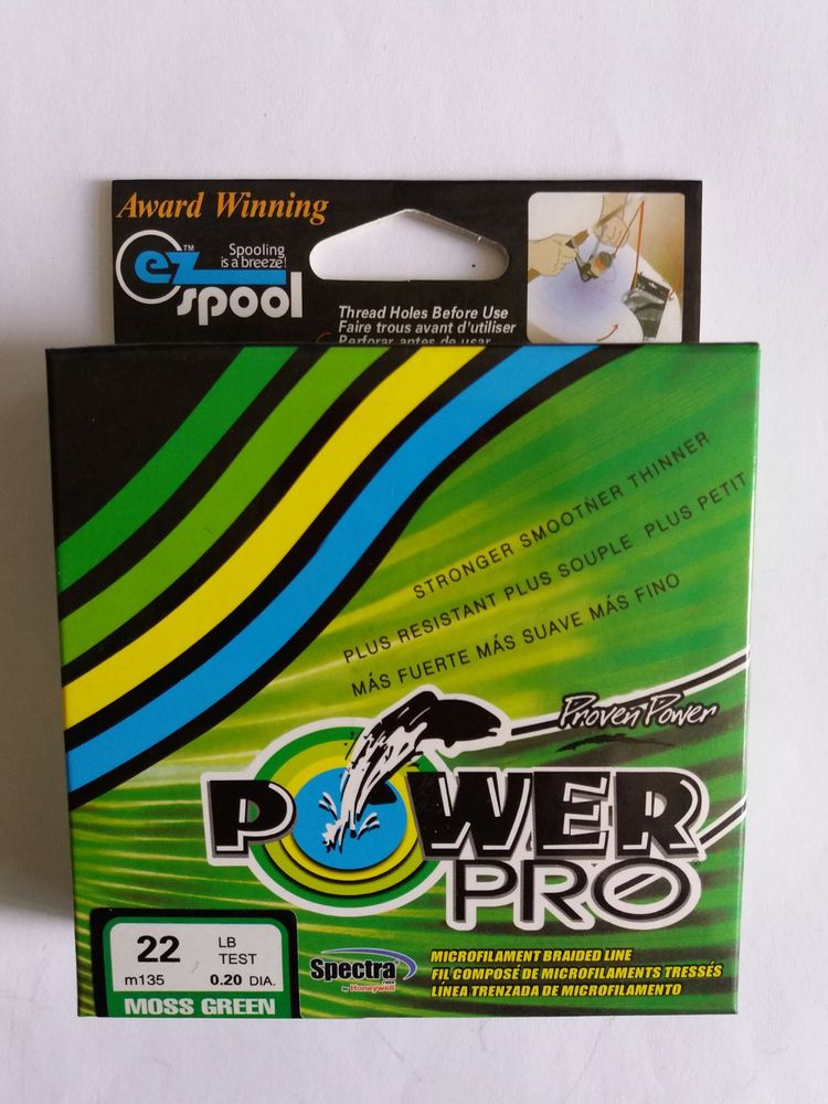 Power Pro Braided Fishing Line Diameter 0.20 mm 135 m