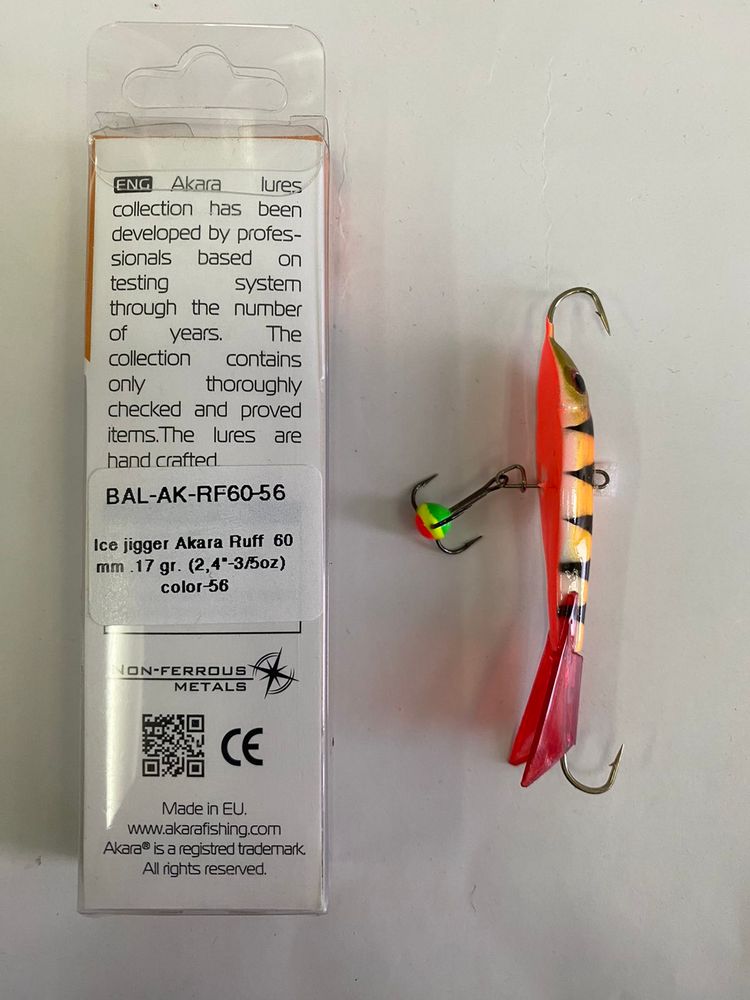 Ice Jigger AKARA RUFF 60 mm 17 grams C-56