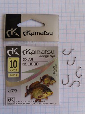 KAMATSU Haken Nr. 10 K-021 - 1 Packung mit 5 St&uuml;ck