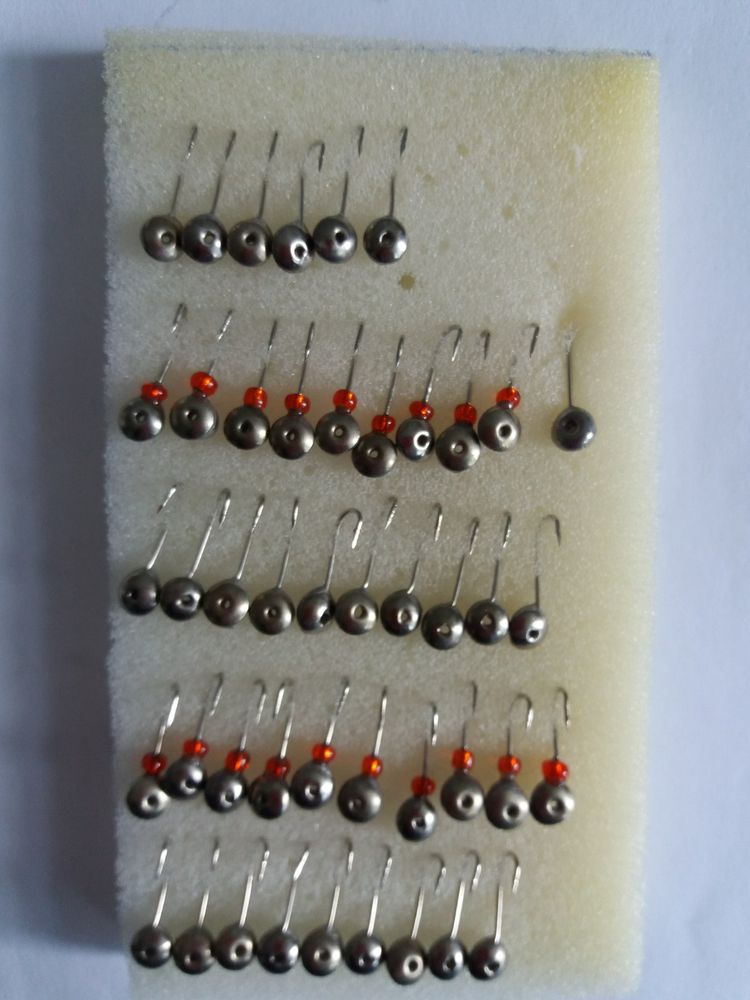 Soldered Lead Ice Fishing Lure Without Bead