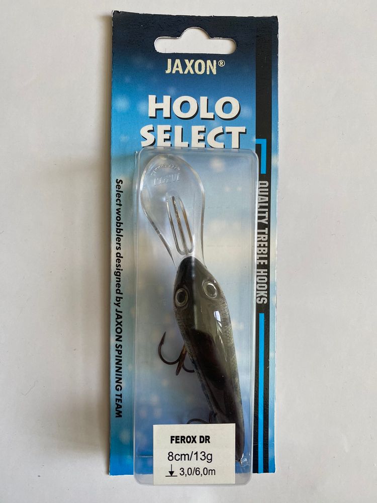 Wobbler JAXON Length 8 cm Weight 13 grams Depth 3-6 m FEROX DF