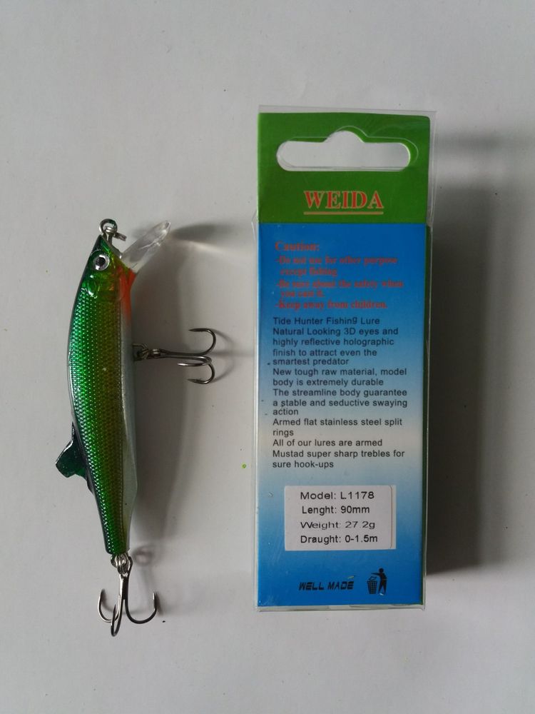 WEIDA Wobbler 90 mm 27,2 grams 1-1,5 m L1178