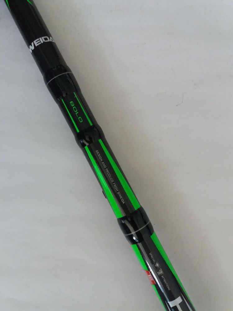 OMEGA BOLO Carbon Fiber Fishing Rod with Guides 6 m