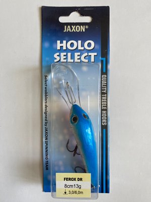 Wobbler JAXON Länge 8 cm Gewicht 13 Gramm Tauchtiefe 3-6 m FEROX DR