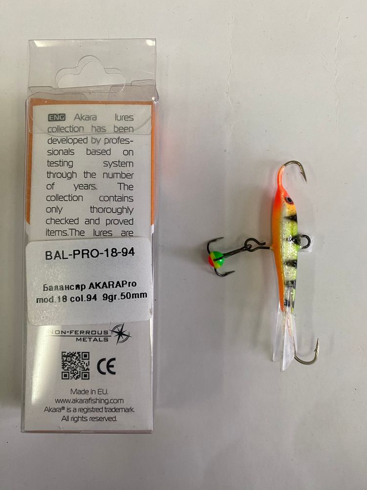 Ice Jigger AKARA PRO 50 mm 9 grams C 94