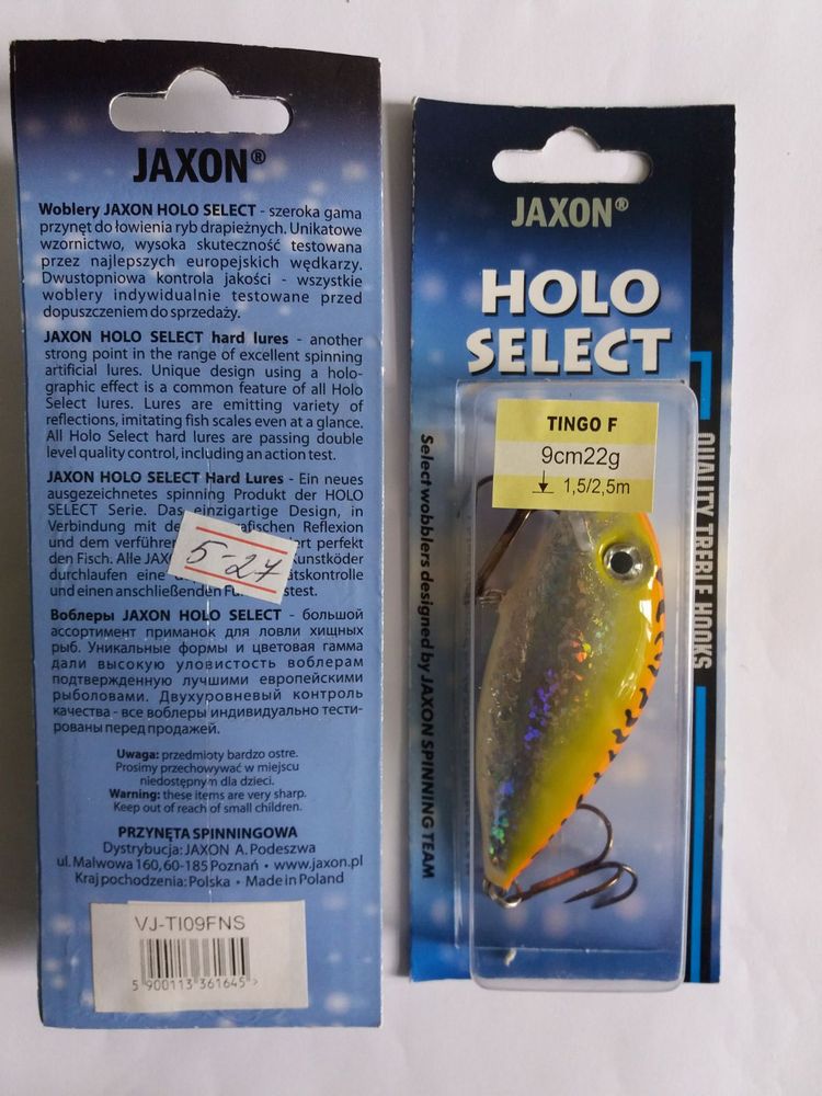 JAXON Wobbler 9 cm 22gm 1.5-2.5m VJ-TI09FNS