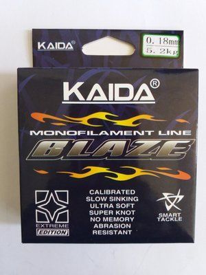 WEIDA BLAZE Angelschnur Durchmesser 0,18 mm 100 m