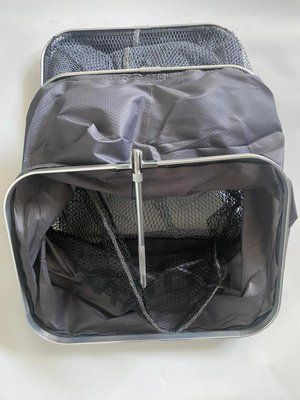 3-Meter Rubberized Square Fishing Keep Net with Bag