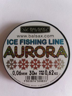 AURORA Angelschnur Durchmesser 0,06 mm 30 m