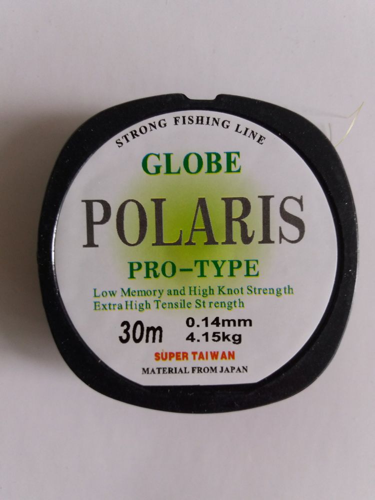 POLARIS Fishing Line Diameter 0.14 mm 30 m 4.15 kg Material From JAPAN