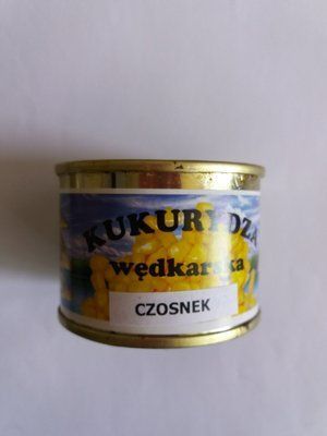 Кукурудза часник в металевій банці